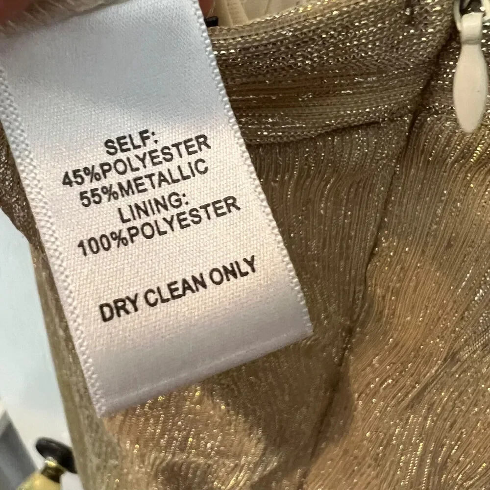 Lulu's Gold Maxi Dress - Picture 11 of 15